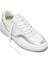 701901W80W - Uba Leather Metallic Beyaz - Gri Deri Kadın Günlük Spor Ayakkabı 2