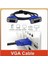 VGA To VGA Monitör Ekran Uzatma Ekleme Kablosu 15 Pin 2