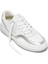 701901W80M - Uba Leather Metallic Beyaz - Gri Deri Erkek Günlük Spor Ayakkabı 2