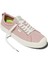 100103R02W-OCA Low Canvas Pembe Kanvas Kadın Günlük Spor Ayakkabı 3