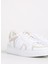 Beyaz-Krem Erkek Deri Sneaker FU0820.B00XLC50M 3