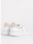 Beyaz-Krem Erkek Deri Sneaker FU0820.B00XLC50M 4