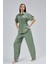 Haki Rahat Kesim Gömlek Pantolon Takım 4