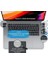 Laptop Macbook Air M1 Klavye Kılıfı F-Türkçe Daktilotip A1932 A2179 A2337 ile Uyumlusiyah 2