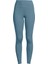 21568-409 Graphic High Waist Tights Kadın Açık Mavi Dar Paça Normal Kalıp Tayt 1