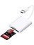 Type-C Girişli iPhone 15 16 Serilerine Uyumlu Kart Okuyucu Sd Kart Adaptörü Tf Kart Okuyucu Disk Adaptörü Mobil Kart Okuyucu (Type- C Girişli) 1
