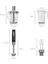 Vertex Mega Inox/siyah Blender Set A445 3