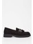 Gri Kadın Süet Loafer 33 67700 Bn Ayk SK23/24 1