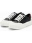 Siyah-Kırmızı Kadın Sneaker 23WSKP112000 4