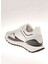Beyaz-Siyah Kadın Deri Sneaker 20620C 5