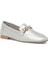Omerro 5fx Gümüş Kadın Loafer 2
