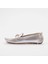 Gümüş Kadın Deri Loafer 241RGK372 7506 2