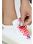 Kadın Hakiki Deri Beyaz/pembe Sneakers & Spor Ayakkabı 4