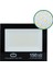 150 Watt - 220 Volt 6500K IP66 150* Işık Açısı Siyah Slim Kasa Beyaz LED Projektör (5047) 3