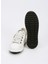 Beyaz-Siyah Kadın Deri Sneaker KL67530 011 4