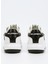 Beyaz-Siyah Kadın Deri Sneaker KL67530 011 5