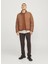 Kahve Erkek Yüksek Yaka Standart Fit Mont Jjestate Packable Puffer Collar Noo 3