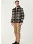 Koyu Kahve Erkek Comfort Fit Mont 1093771 3