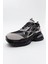 Marron Buz Siyah Kadın Spor Sneakers 3