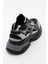 Marron Buz Siyah Kadın Spor Sneakers 4