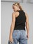 67870001 Her Tank Top Siyah Kadın Bisiklet Yaka Regular Fit Atlet 3