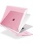 13 Macbook Pro M2 A2686 Kristal Pembe Kılıf Koruyucu + Ekran Filmi 2