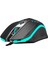 Mınıso SM-G97 Gank USB Siyah Rainbow Aydınlatmalı Gaming Oyuncu Mouse 1
