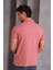 Erkek Slim Fit Pamuklu Yumuşak Doku Nefes Alan Kumaş Yakalı Tişört 5