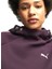 Bordo Kadın Kapüşon Normal Düz Sweatshirt 68166944 Evostrıpe Hoodie 3