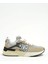 Gri-Beyaz Erkek Deri Sneaker 19125/CP 1