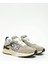 Gri-Beyaz Erkek Deri Sneaker 19125/CP 2