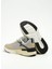 Gri-Beyaz Erkek Deri Sneaker 19125/CP 4
