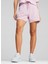 Pembe Kadın Regular Fit Düz Şort 67870160 Her 5 Shorts Grape Mist 4