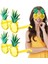Tropikal Hawaii Ananas Şekilli Parti Gözlüğü 9.5 x 14 cm (5047) 1