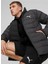 Siyah Erkek Fermuarlı Normal Düz Mont 84935701 Active Jacket 2