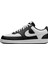 HM9862-001 Nıke Court Vısıon Lo Siyah - Beyaz Erkek Günlük Spor Ayakkabı 4