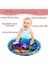 Yuvarlak Bebek Su Oyun Matı, 60 Cm, Tummy Time, Beyaz 1