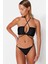 Shopeonly Siyah Straplez Bağlamalı Bikini Takımı 1