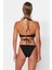 Shopeonly Siyah Straplez Bağlamalı Bikini Takımı 5