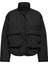 Siyah Kadın Mont Onlsaga Quılted Short Jacket cc Otw 3