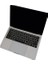 Arapça Klavye Macbook Pro Kılıf 12INÇ A1534-13INÇ A1708 Us Enter ile Uyumlu Siyah 2