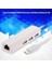 Type-C Ethernet Adaptörü, Android Telefon ve Tabletler Için Macbooklarda Ethernet Çalışmaz, 3 Port USB 2.0 Hub, RJ45 Ağ Bağlantısı 2