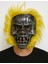- Metal Kafatası Sarı Saçlı Iskelet Maske 1