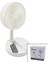 Kumandalı Mini Fan M.üstü Vantilatör Katlanır Fan=19.7cm - Uzayan AYAK=35-102CM Telefonluklu USB Şarj (4172) 1