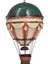Jayland Retro Metal Sıcak Hava Balonu Biblo – Dekoratif Obje – 34x22x22 cm 5