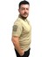 Taktik Tshirt Polo Yaka Kısa Kol Bej Renk 4