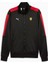 63019401 Ferrari Race Mt7 Jacket Pu Siyah Kapüşon Yaka Regular Fit Erkek Mont 5