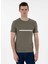 Haki Erkek Slim Fit T-Shirt Kıko 1