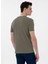 Haki Erkek Slim Fit T-Shirt Kıko 5