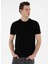 Siyah Erkek Slim Fit T-Shirt Dıvıo 1